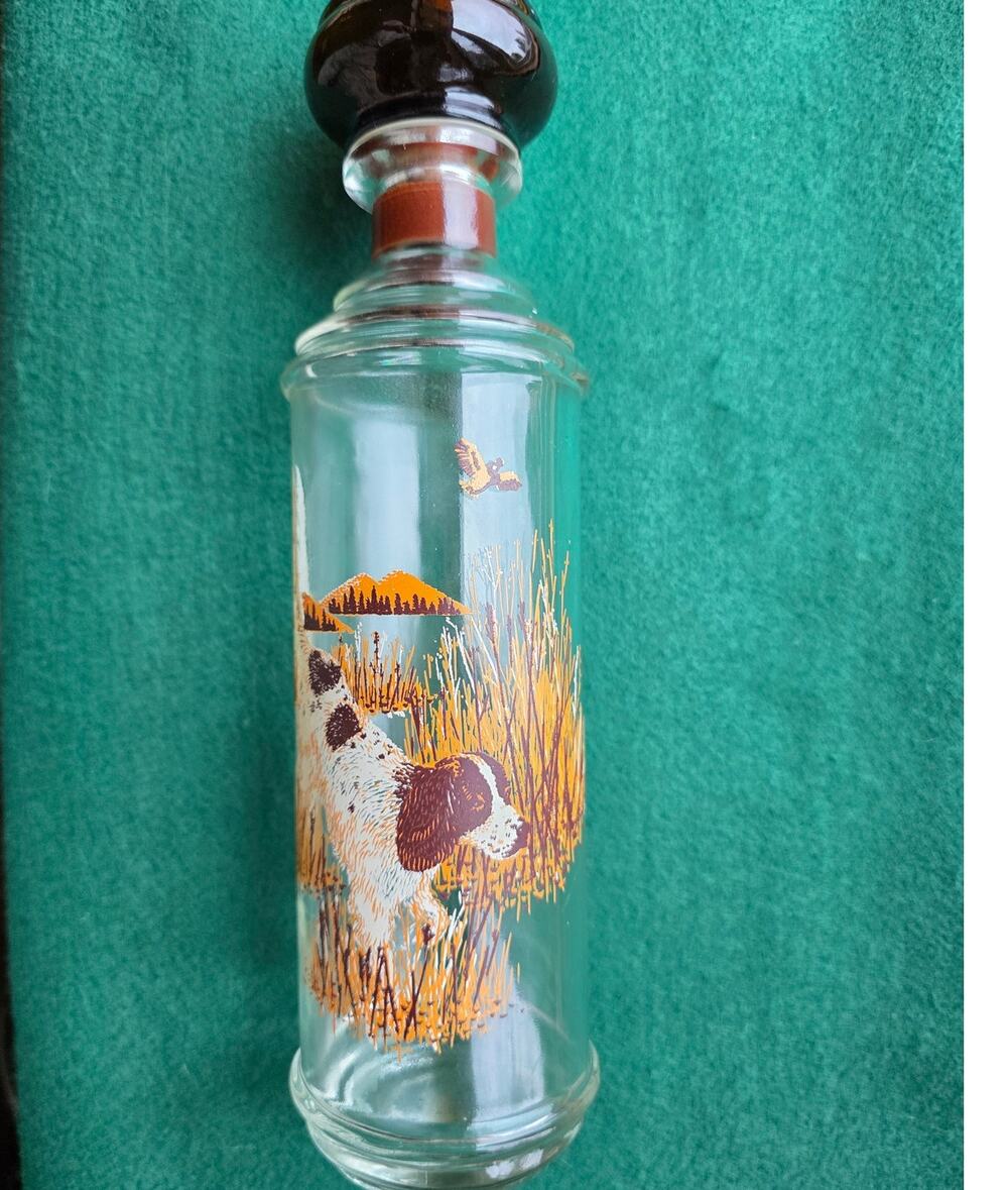 Cabin Still Sportsman Collection Glass Wildlife Decanter